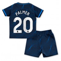 Fotbalové Dres Chelsea Cole Palmer #20 Dětské Venkovní 2023-24 Krátký Rukáv (+ trenýrky)